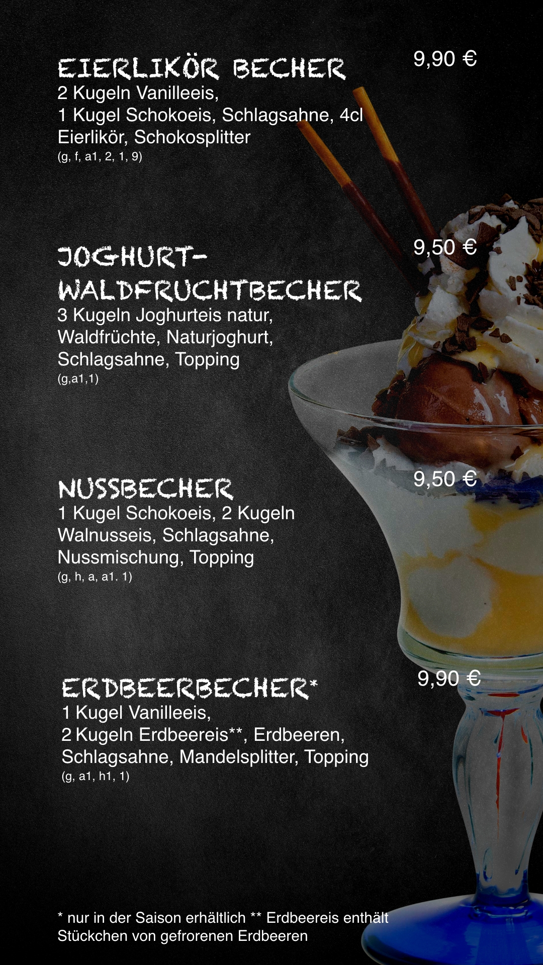 S4 Karte Eisbecher S3